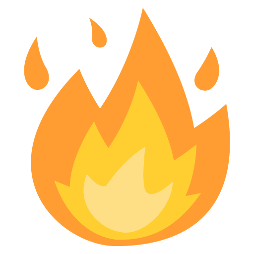 Fire Emoji PNG HD Image