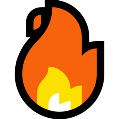 Fire Emoji PNG Pic
