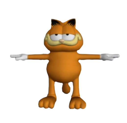Garfield No Background