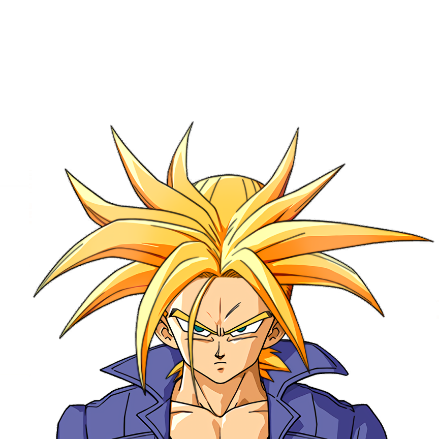 Goku Hair PNG Background