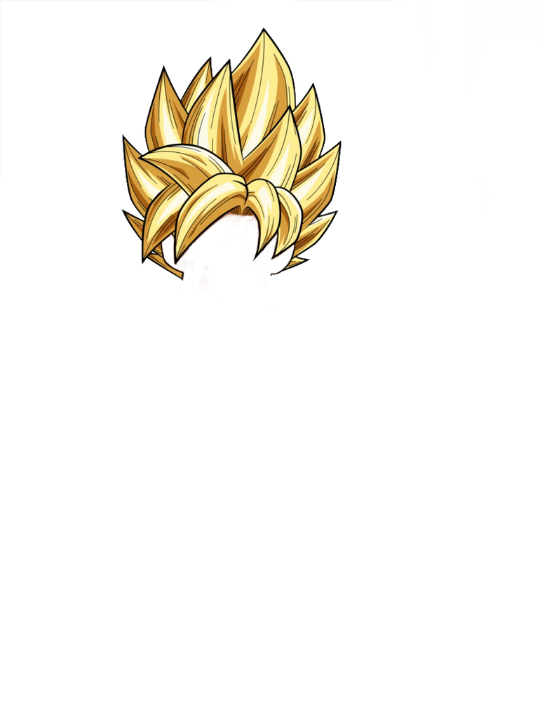 Goku Hair Transparent