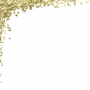 Gold Confetti Background PNG