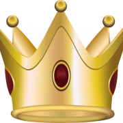Gold Crown PNG Cutout