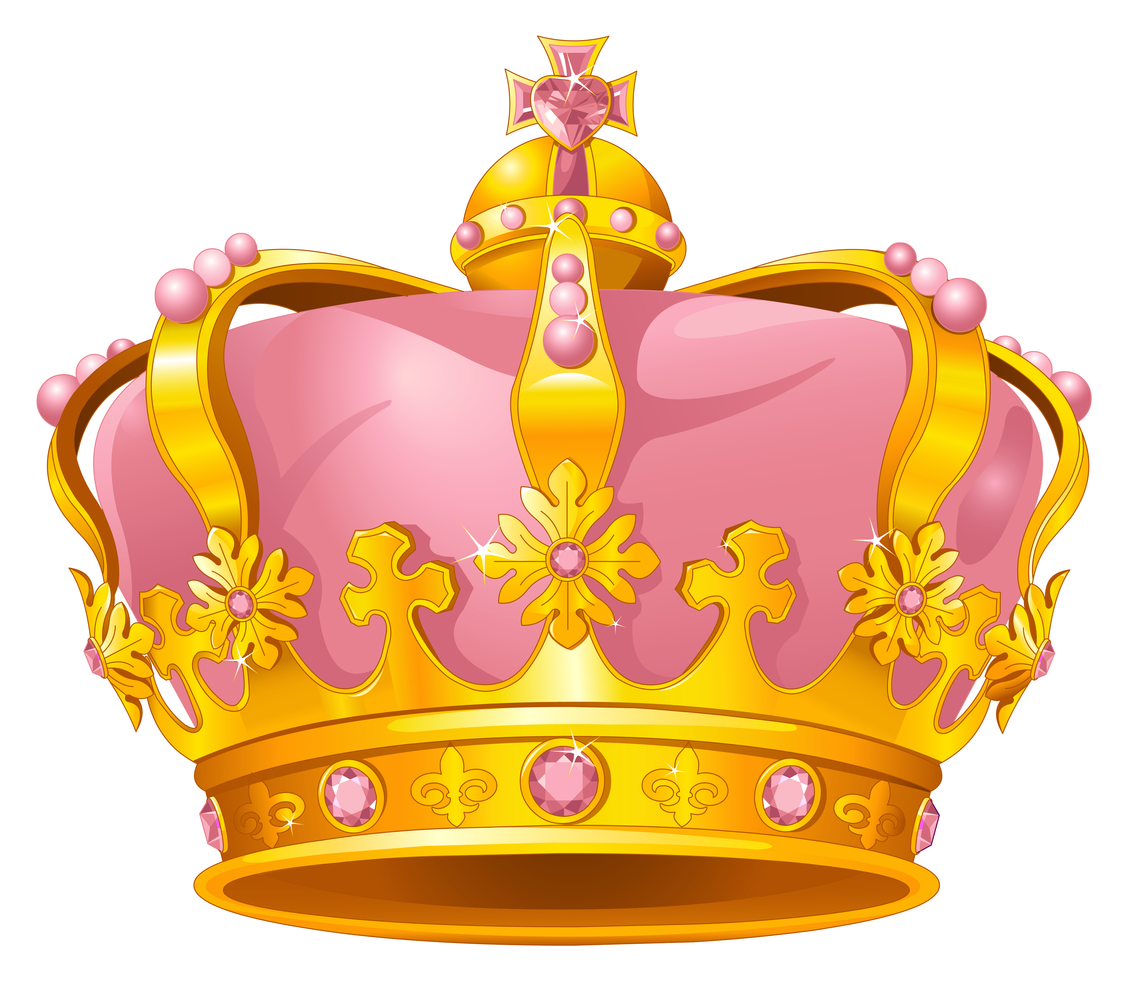 Gold Crown PNG Image File
