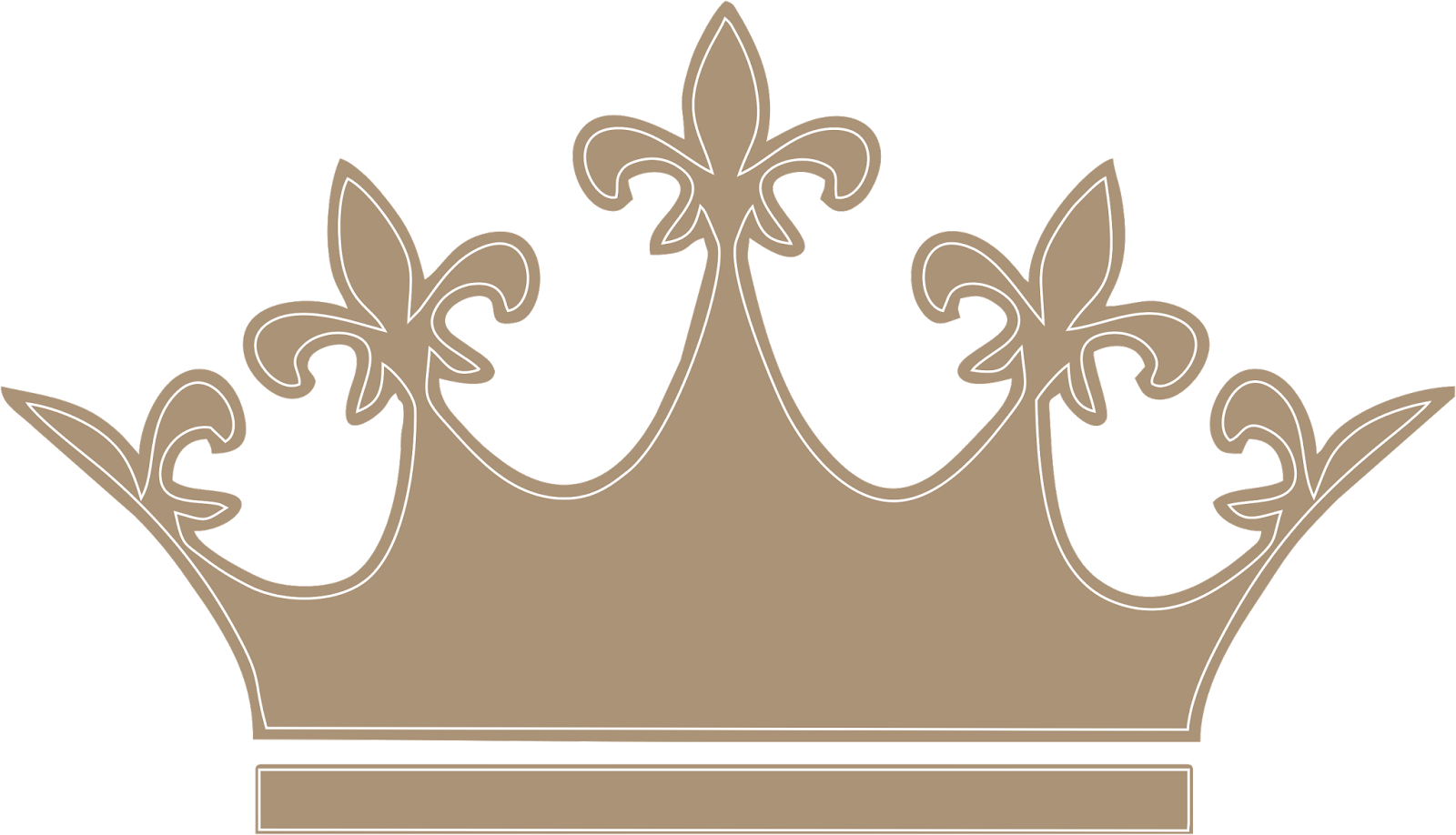 Gold Crown PNG Image