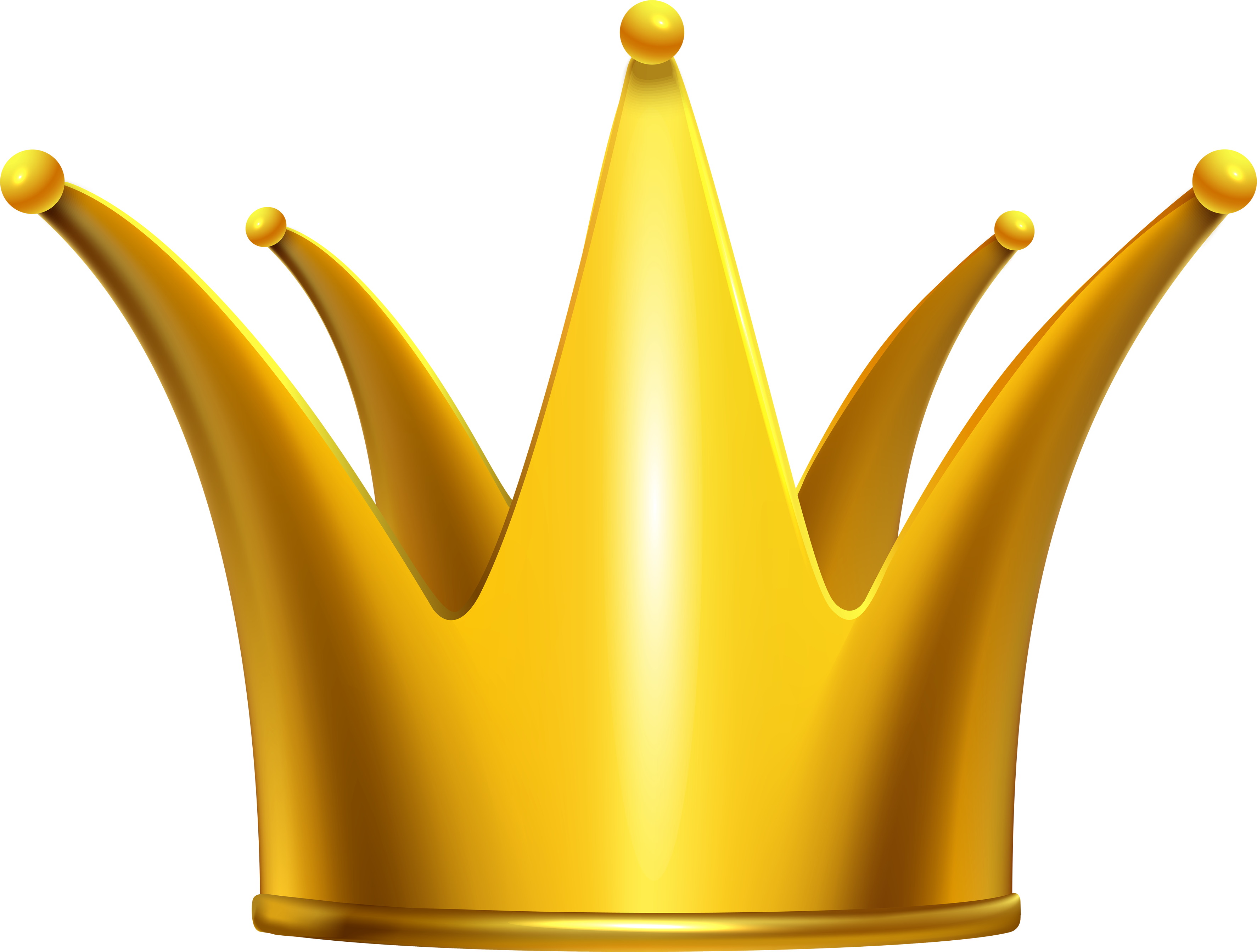 Gold Crown PNG Images HD