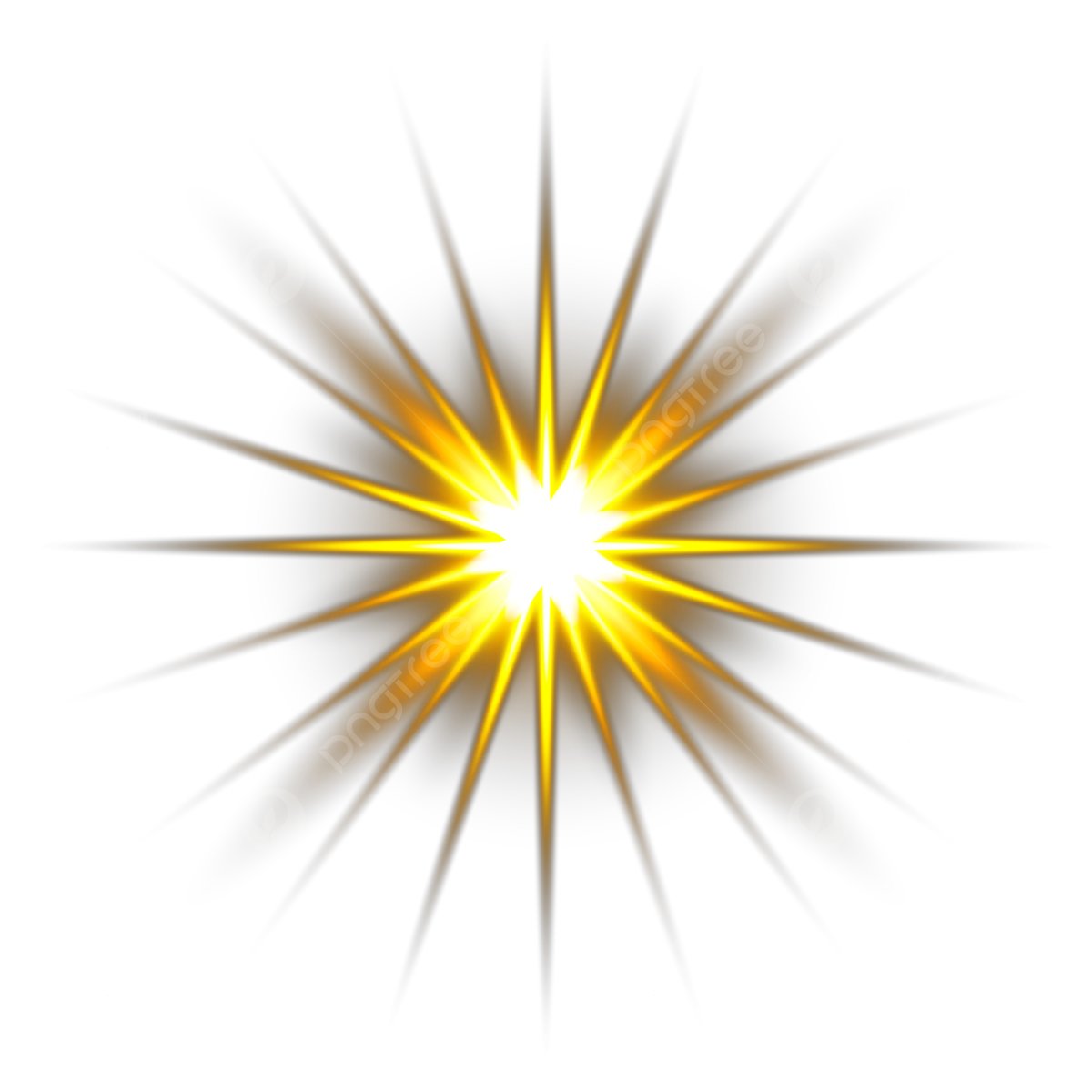 Gold Flare PNG File