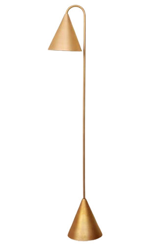 Gold Floor Lamp PNG Background
