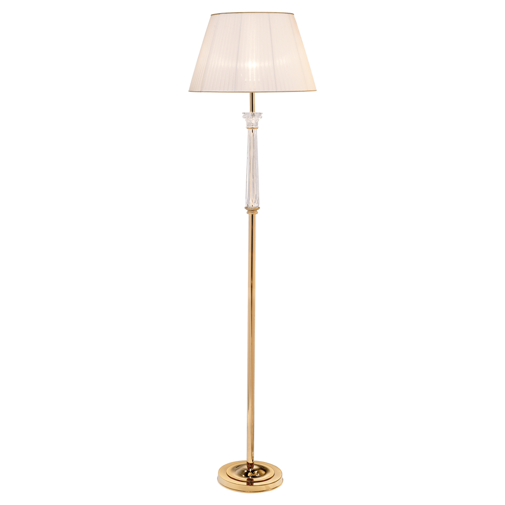 Gold Floor Lamp PNG Cutout