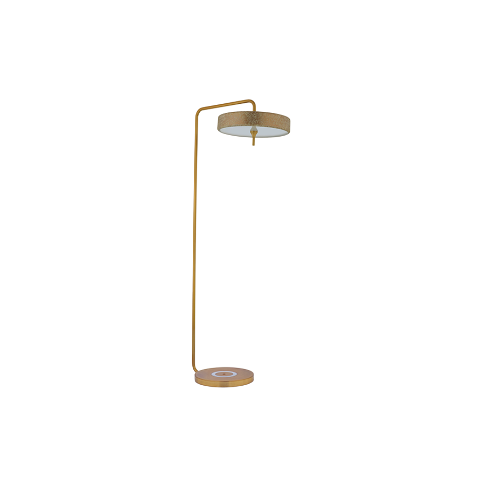 Gold Floor Lamp PNG Image File