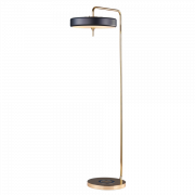 Gold Floor Lamp PNG Photo