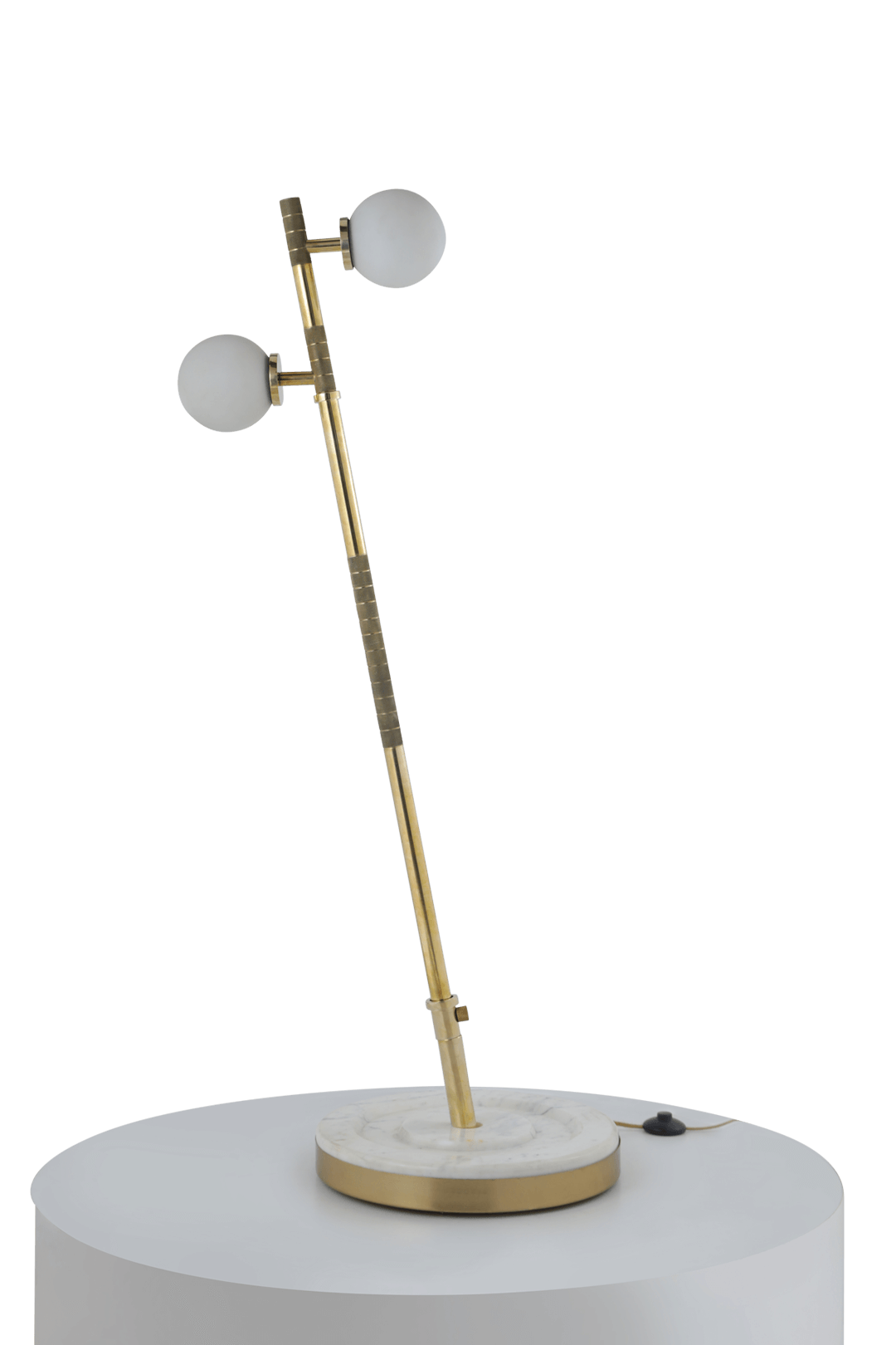 Gold Floor Lamp PNG Pic
