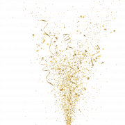 Gold Glitter PNG Images