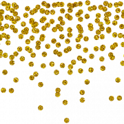 Gold Glitter PNG Pic