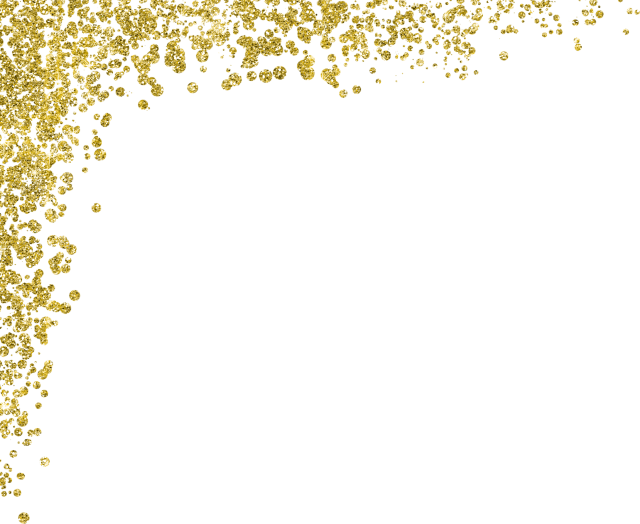 Gold Glitter PNG Picture