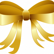 Gold Ribbon PNG Image File