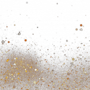 Golden Glitter PNG Clipart