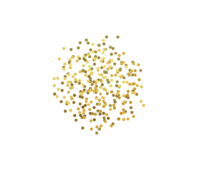 Golden Glitter PNG Images