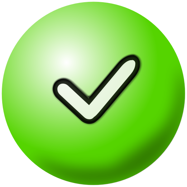 Green Check Mark PNG Images