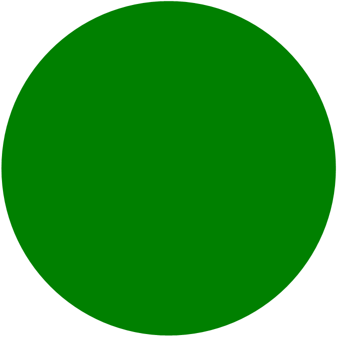 Green Circle PNG Cutout