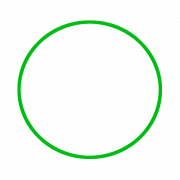 Green Circle Transparent