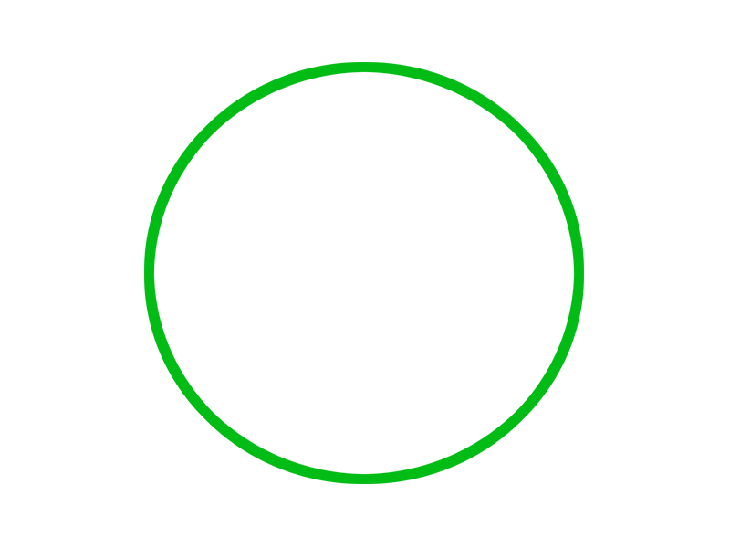 Green Circle Transparent