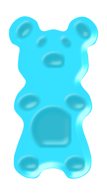 Gummy Bear PNG Background