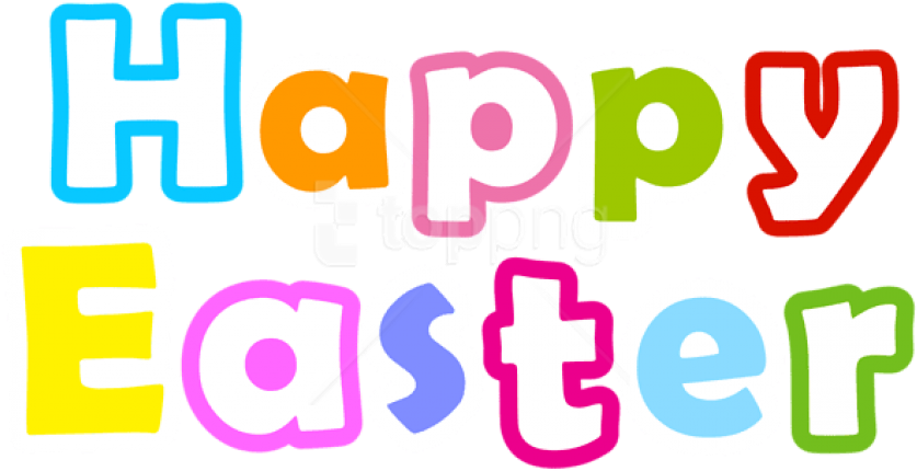 Happy Easter Background PNG