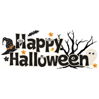 Happy Halloween PNG Cutout
