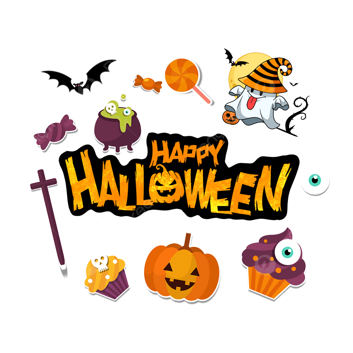 Happy Halloween PNG Picture