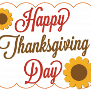 Happy Thanksgiving PNG Cutout