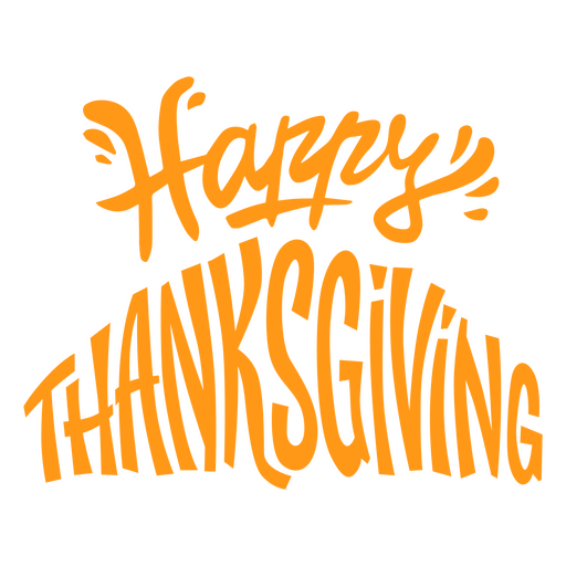 Happy Thanksgiving PNG Free Image