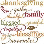 Happy Thanksgiving PNG Images