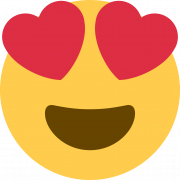 Heart Eyes Emoji PNG Clipart