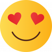 Heart Eyes Emoji PNG File