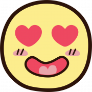 Heart Eyes Emoji PNG Image File
