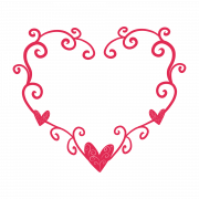 Heart Frame PNG HD Image