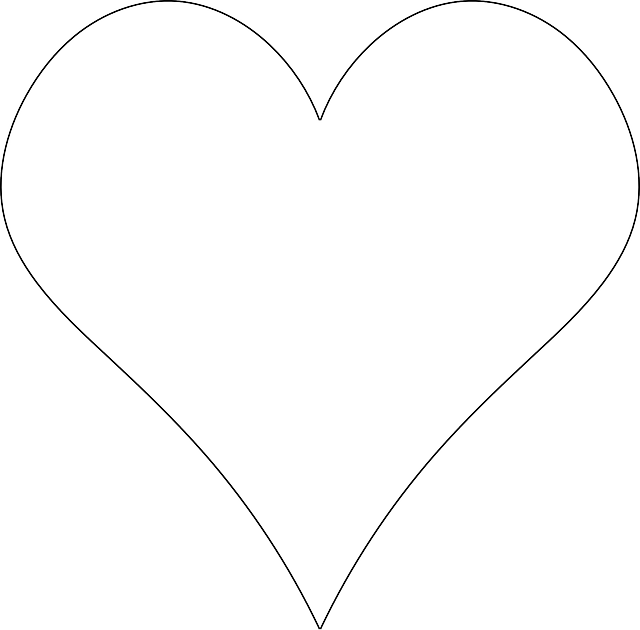Heart Outline PNG Images