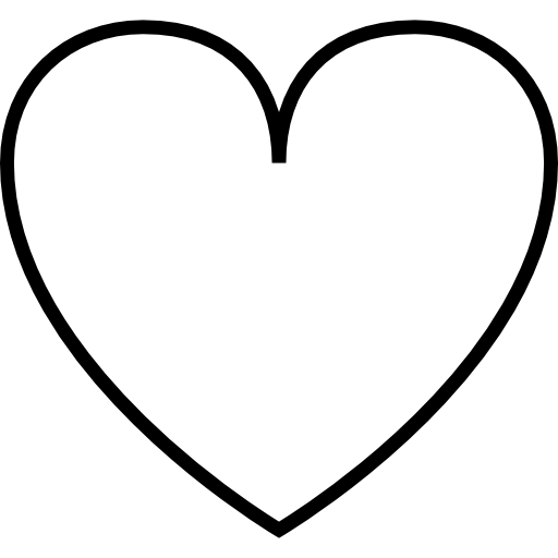 Heart Outline PNG Picture