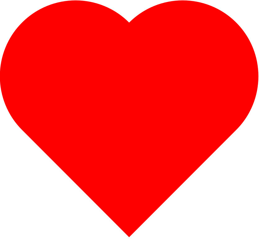 Heart Shape PNG Free Image