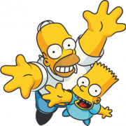 Homer Simpson Background PNG