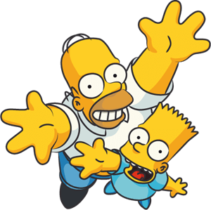 Homer Simpson Background PNG