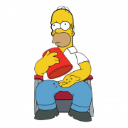 Homer Simpson PNG Background