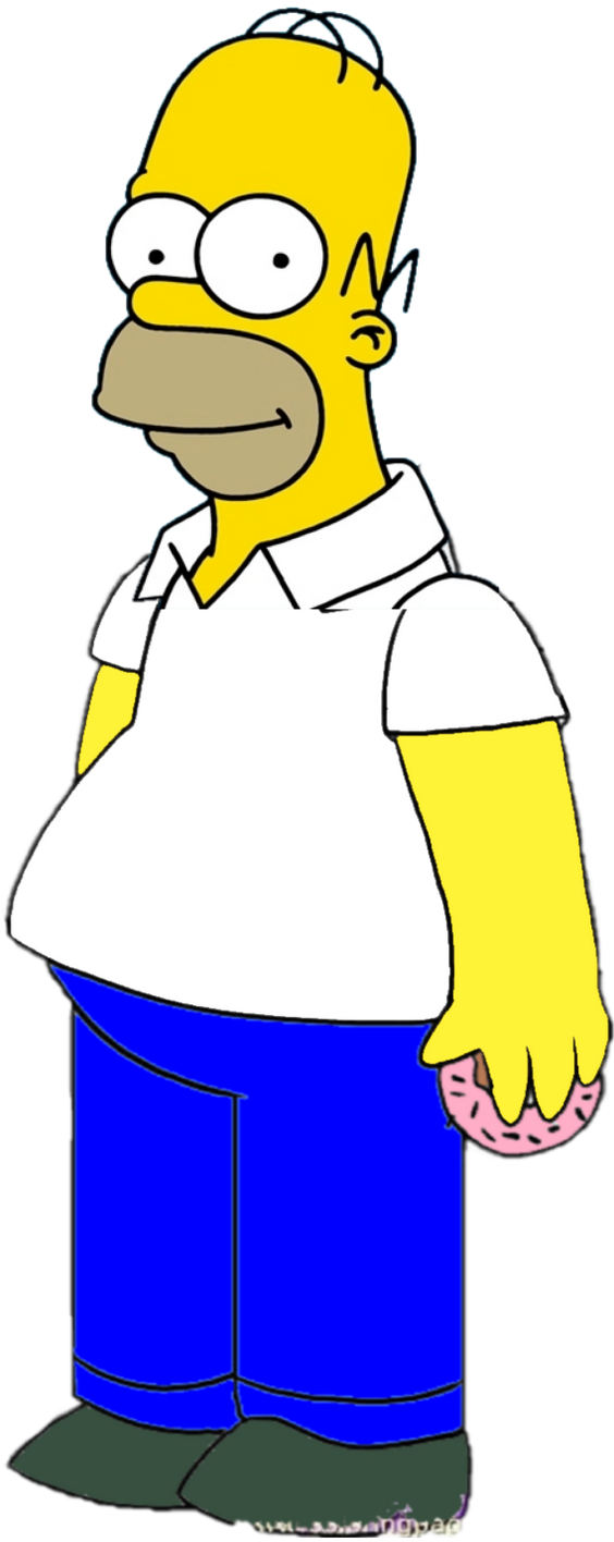 Homer Simpson PNG Image File
