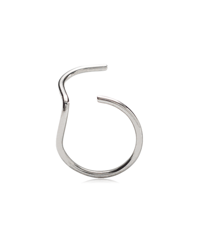 Nostril Nose Double Hoop for Girls Jewellery Ring Nose Ring Nose Spiral for Piercing  Nose Hoop Piercing for Women Ring Hoop Nose Jewellery Nose Ring for Women  Hoop, Rose Gold, Semplice :
