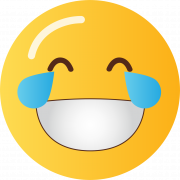 Laugh Emoji PNG Photo