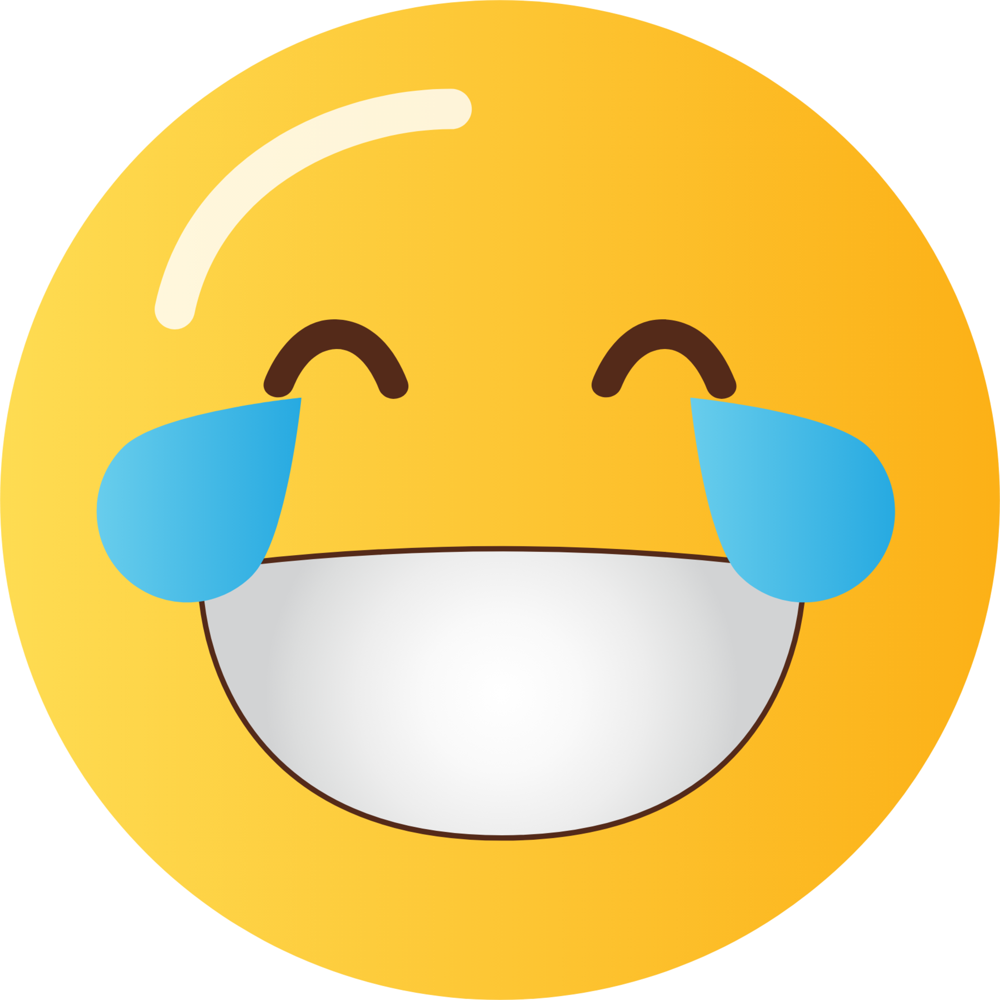 Laugh Emoji PNG Photo
