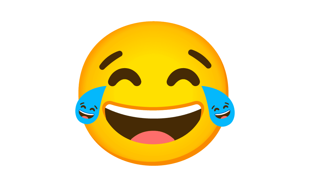 Laugh Emoji PNG Picture