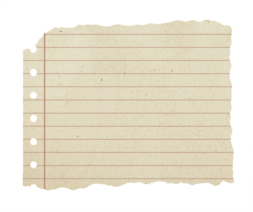 Lined Paper PNG File