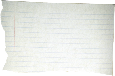 Lined Paper PNG Pic